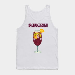 y2k sangria cocktail danish pastel Tank Top